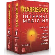 Harrison's Principles of Internal Medicine(2 Vol Set); 21st Edition 2022 By Joseph Loscalzo, Anthony S. Fauci & Dennis L. Kasper 