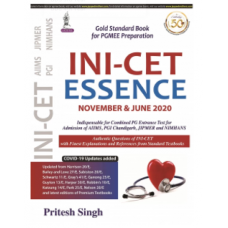 INI CET Essence (November & June 2020);1st Edition 2021 by Pritesh Singh