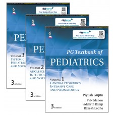 PG Textbook of Pediatrics (3 Volumes Set);3rd Edition 2022 By Piyush Gupta
