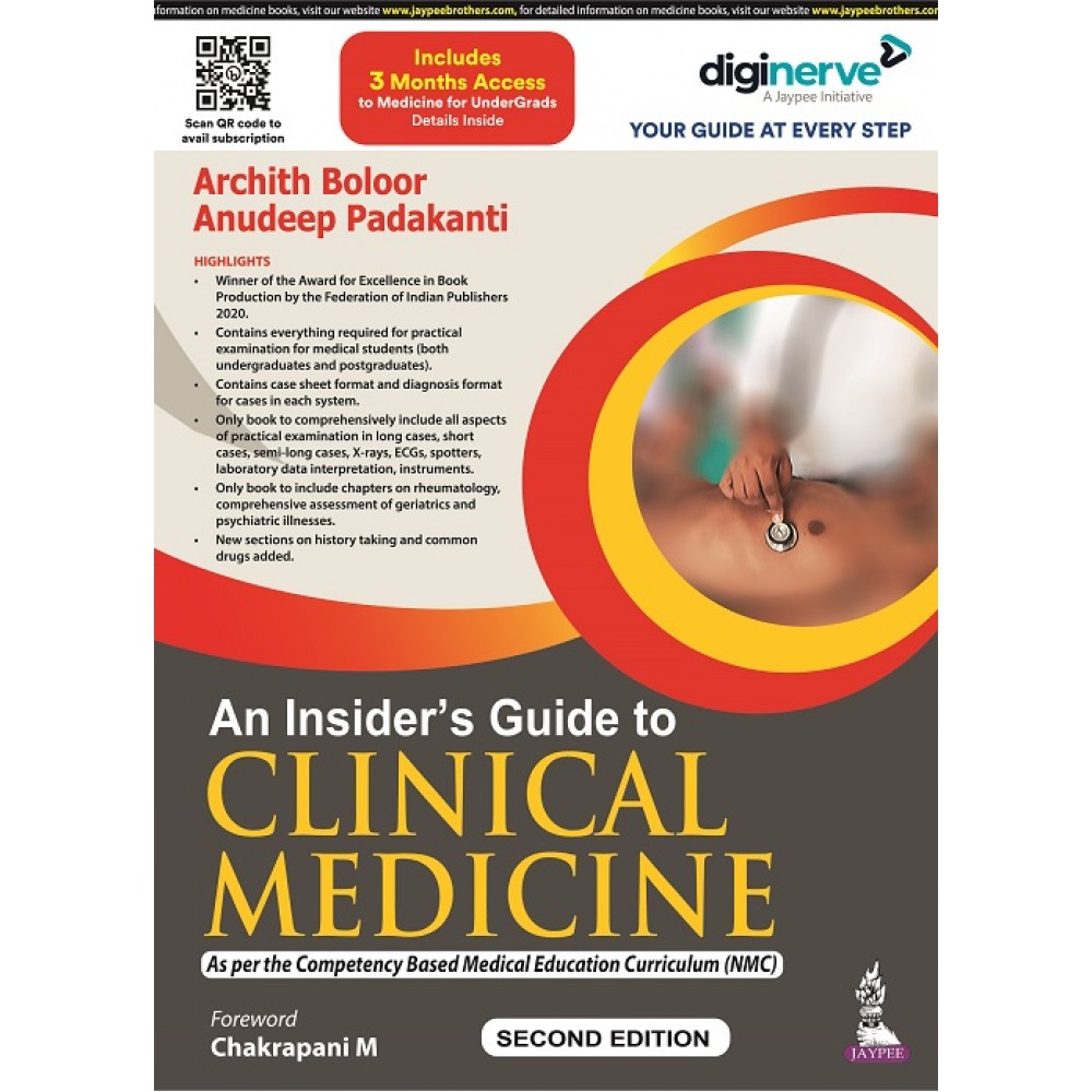 An Insider’s Guide to Clinical Medicine;2nd Edition 2022 By Archith Boloor & Anudeep Padakanti