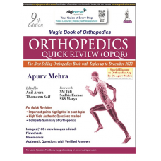 Orthopedics Quick Review (OPQR);9th Edition 2022 By Apurv Mehra