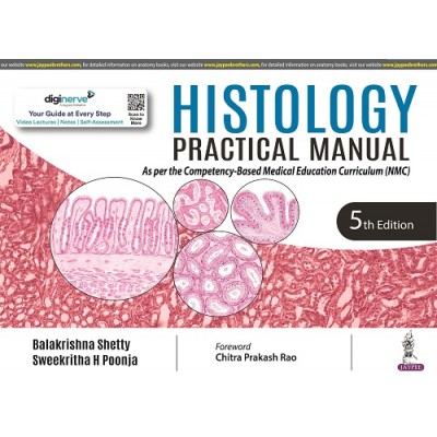 Histology Practical Manual;5th Edition 2022 By Balakrishna Shetty & Sweekritha H Poonja