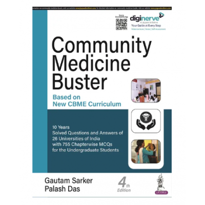 Community Medicine Buster(Based on New CBME Curriculum);4th Edition 2023 By Gautam Sarker & Palash Das