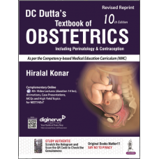 DC Dutta’s Textbook of Obstetrics(Including Perinatology & Contraception);10th Edition 2023 By Hiralal Konar