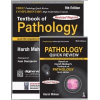 Textbook of Pathology(with free Pathology Quick Review);9th Edition  Revised Reprint 2023 By Harsh Mohan