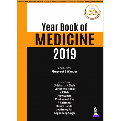 Year Book of MEDICINE 2019;1st Edition 2020 By Gurpreet S Wander
