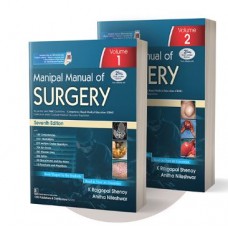 Manipal Manual of Surgery (Set of 2 Volumes);7th Edition 2025 by K Rajgopal Shenoy