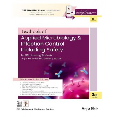 Textbook of Applied Microbiology including Infection Control and Safety;3rd Edition 2026 by Anju Dhir