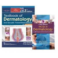 Textbook of Dermatology and Sexually Transmitted Diseases with HIV Infections (FREE Case Based MCQs in Dermatology for NEET PG and Certificate Board Examinations);3rd Edition 2026 by Kabir Sardana & Pooja Agarwal