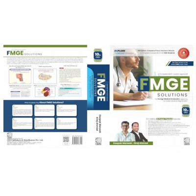 A Complete NEXT-Centric Approach FMGE Solutionss For FMGE Appearing for Indian Medical Registration;10th(Decade) Edition 2026 by Deepak Marwah & Siraj Ahmed