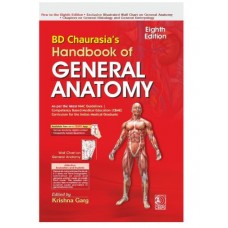 BD Chaurasia’s Handbook of General Anatomy (Free Wall Chart);8th Edition 2026 By Krishna Garg