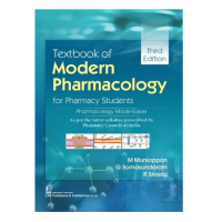 Textbook Of Modern Pharmacology for Pharmacy Students;3rd Edition 2022 By Muniappan M, Somasundaram G & Sivaraj R