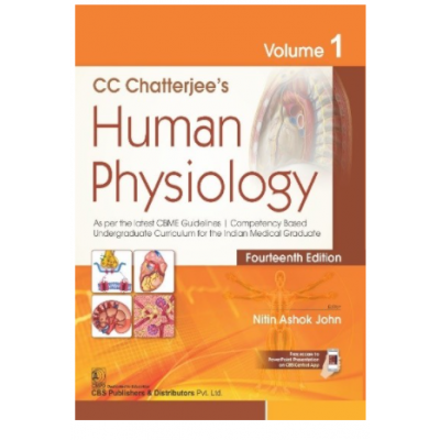 CC Chatterjee's Human Physiology(Volume 1);14th Edition 2022 By Nitin Ashok John