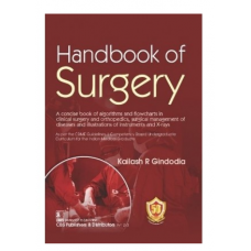 Handbook of Surgery;1st Edition 2023 by Kailash R Gindodia
