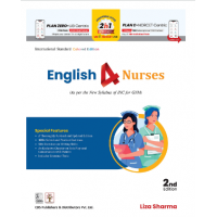 English 4 Nurses:As Per The Syllabus For GNM Nursing Students;2nd Edition 2023 by Liza Sharma