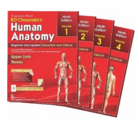 BD Chaurasia’s Human Anatomy (4 Volume Set);9th Edition 2022 by BD Chaurasia