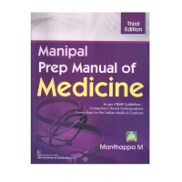 Manipal Prep Manual of Medicine;3rd Edition 2021 by Manthappa M