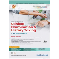 CBS Handbook on Clinical Examination & History Taking A Nursing Approach 2nd Edition 2022 By Sood B