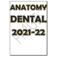 Dental Anatomy PG-Dental Hand Written Notes 2021-22
