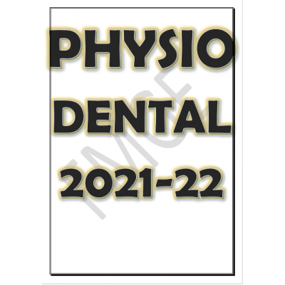 Physiology PG-Dental Hand Written Notes 2021-22