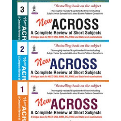 New Across: A Complete Review of Short Subjects (3 Volumes);9th Edition 2017 By Saumya Shukla & Anurag Shukla