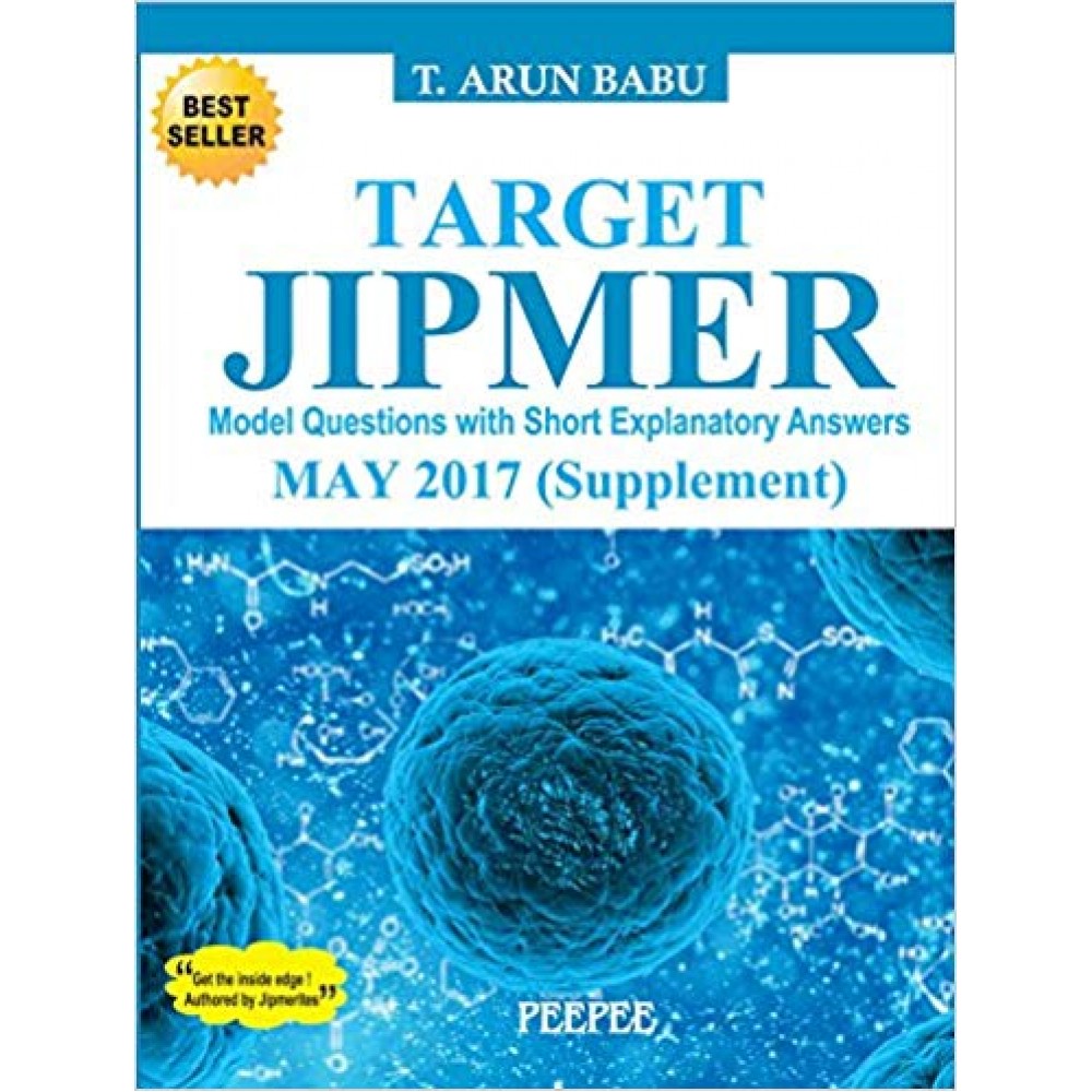 Target JIPMER May 2017 Supplement By T Arun Babu