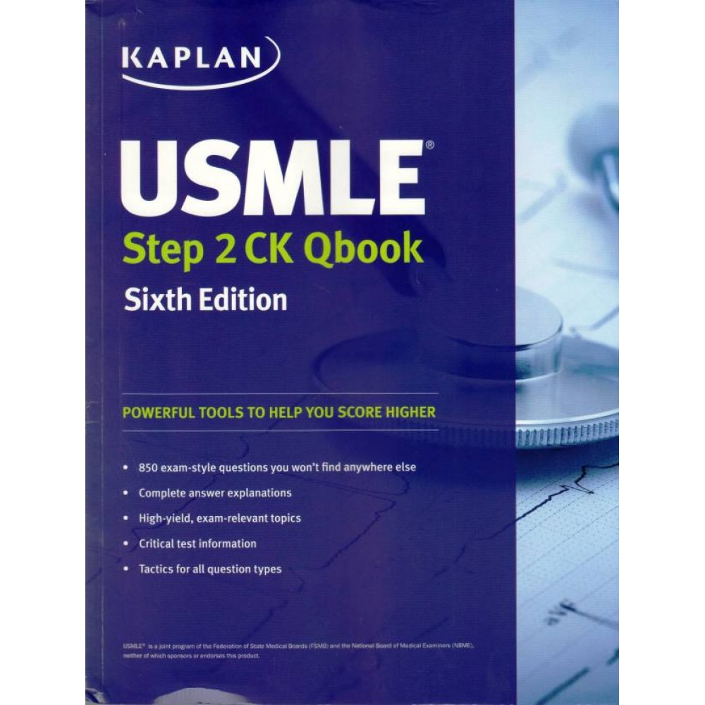 USMLE Step 2 CK Qbook;6th Edition 2013