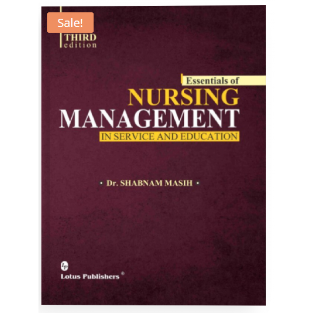 Essentials of Nursing Management In Service and Education;3rd Edition