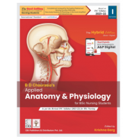 BD Chaurasia's Applied Anatomy And Physiology For BSc Nursing (Based On INC Syllabus 2021-22);1st Edition 2021 By Krishna Garg