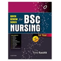 Quick Review Series for BSc Nursing:1st Year;1st Edition 2018 By Annu Kaushik