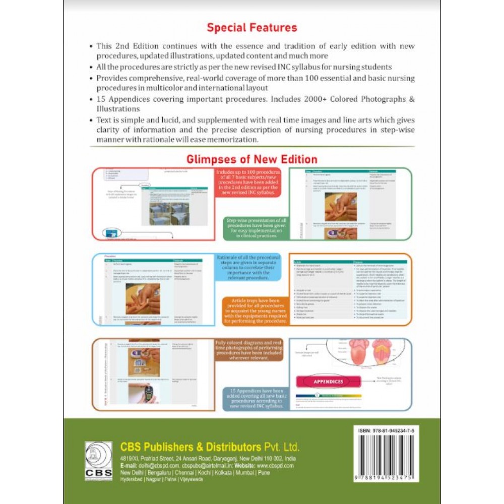 Essentials of Basic Nursing Procedures;2nd Edition 2020 By CP Thresyamma