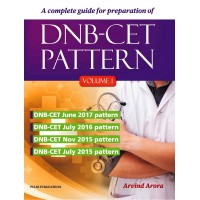 DNB CET Pattern (Volume1);2018 Edition By Arvind Arora